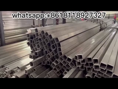 A linha fina do quadrado da tubulação sem emenda de SS304L SS321 SS310S SS termina 4mm x 4mm 20mm x 20mm